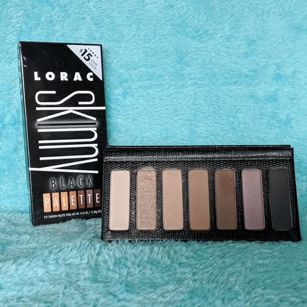 Lorac Skinny Palette in Black and Marsala